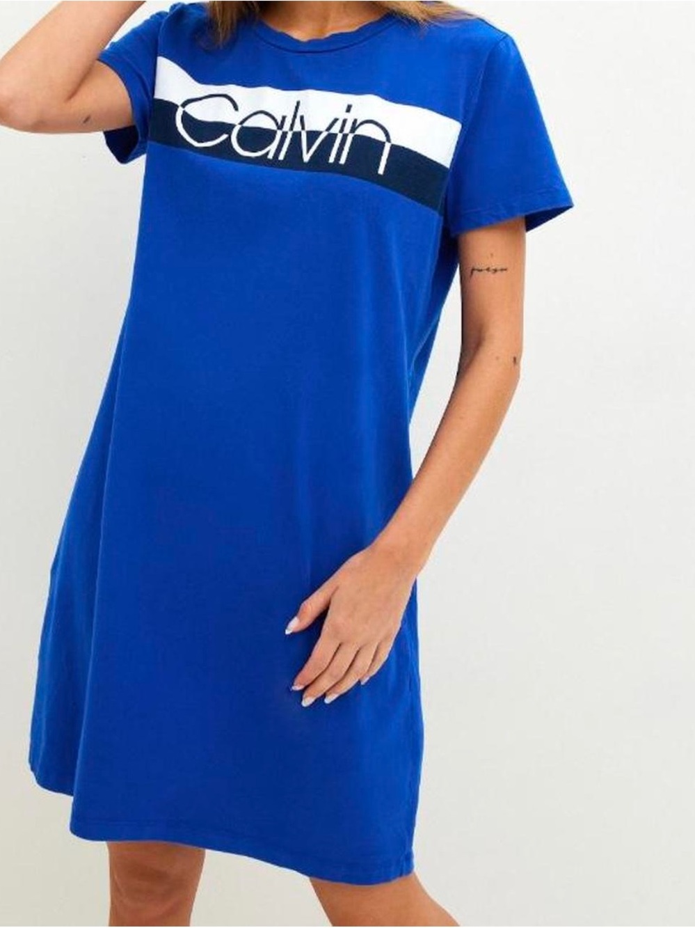 Calvin Klein Bold Blue Crewneck Tee